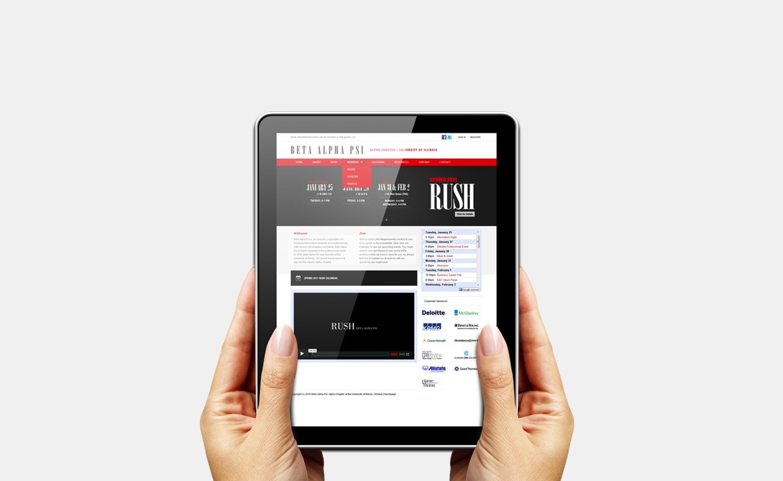 Single Project: Tablet